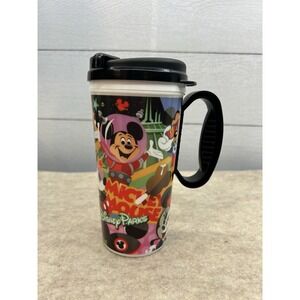 Walt Disney World Buzz Lightyear Plastic‎ Black Tumbler Refillable Mug
